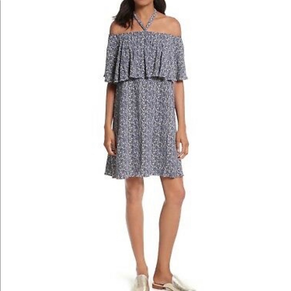 Rebecca Minkoff Off Shoulder Halter dress